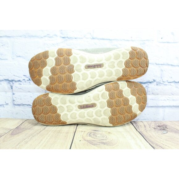 LL Bean Women's Back Cove Stretch Slip Ons Nubuck Loden Size 10 M - Picture 9 of 9